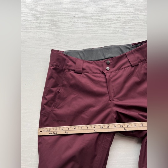 Patagonia Insulated Snowbelle Pants Womens Large Purple H2no Performance - Picture 11 of 16